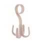 360° Rotating Multipurpose Hook Hanger for Wardrobe and Kitchen Storage – 1 Pc Hanging Organizer with 4 Hooks
