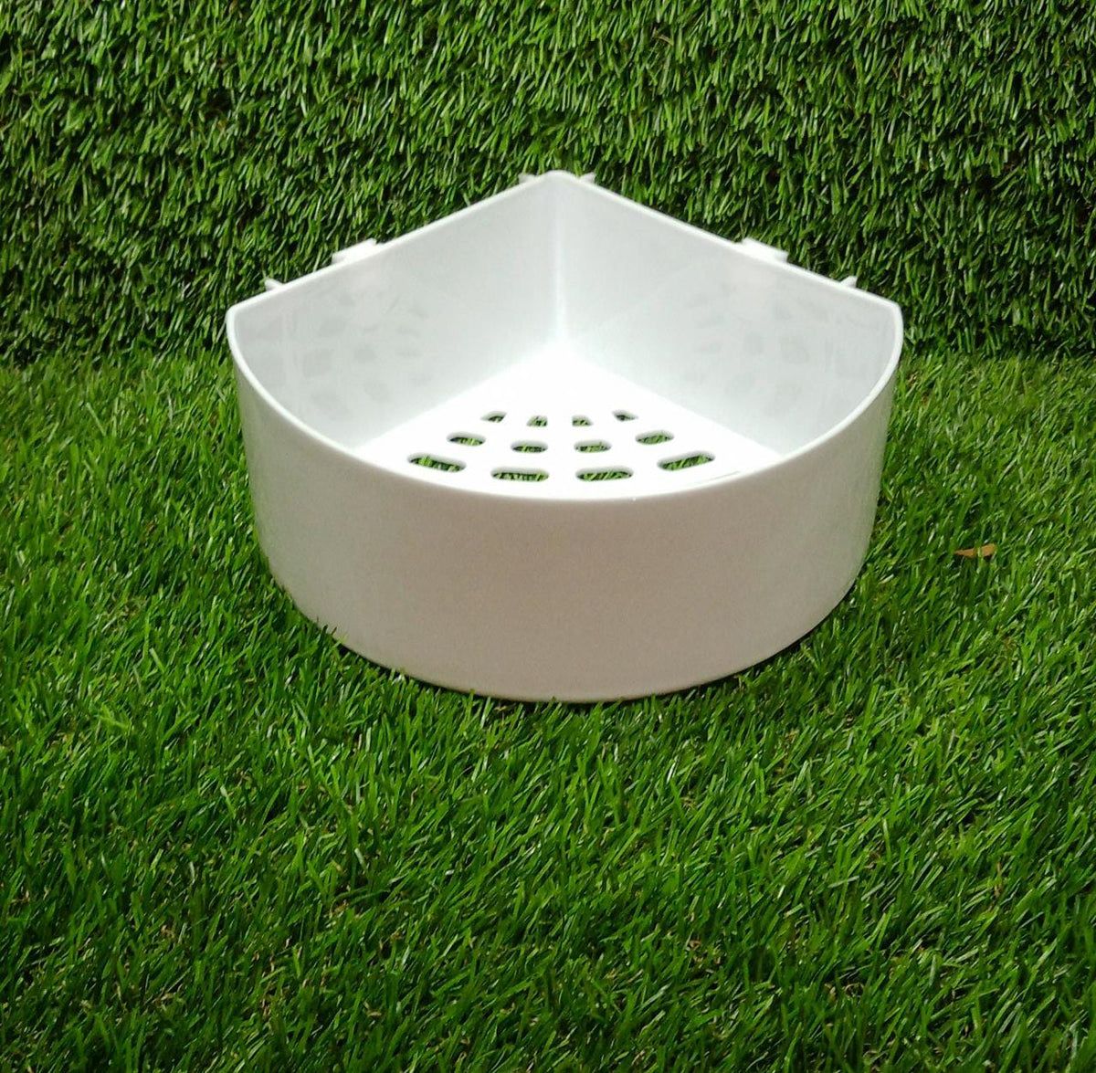 Corner Shelf Bathroom Kitchen Rack Self Adhesive Shower Caddy Plastic Triangle Wall Mount Storage Basket