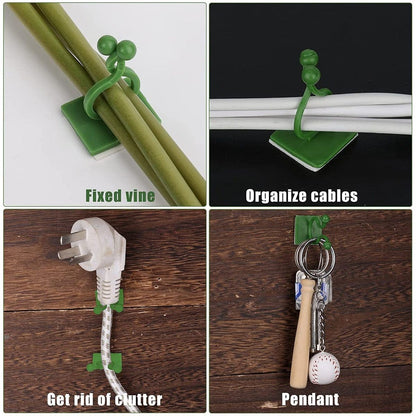 30pcs wall Plant Climbing Clip widely used for holding plants and poultry purposes and all (Box/30 Pcs Set)