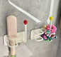Self Adhesive Wall Mounted Headband Hook No Drill Punch Free Hair Accessories Organizer