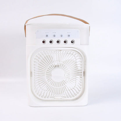 Portable Air Cooler Fan with 7-Color Light – Personal AC Fan
