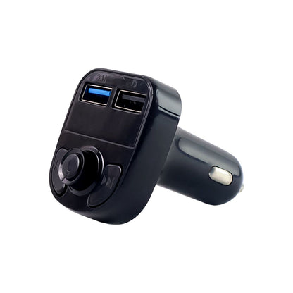 8533 Car-x8 Bluetooth Fm Transmitter Kit For Hands-free Call Receiver Music Player Call Receiver Fast Mobile Charger Ports For All Smartphones with 3.1a Quick Charge Dual Usb Car Charger
