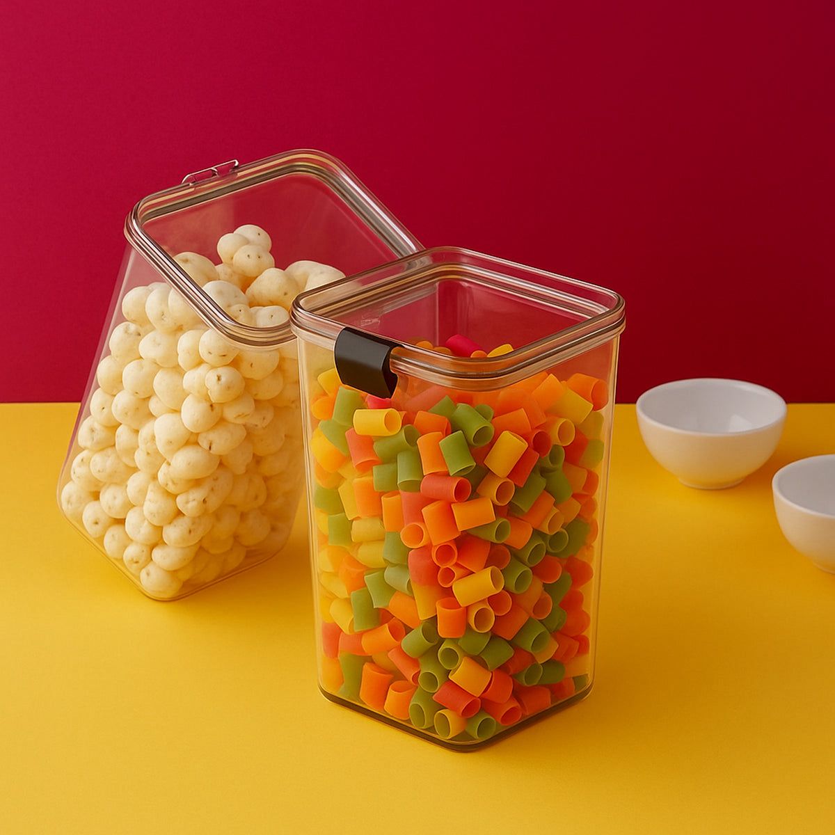 1700 Ml Airtight Lock Lock Plastic Storage Container (1 Pc)