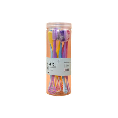 8 Pc 2-in-1 Toothbrush Case for Family Use