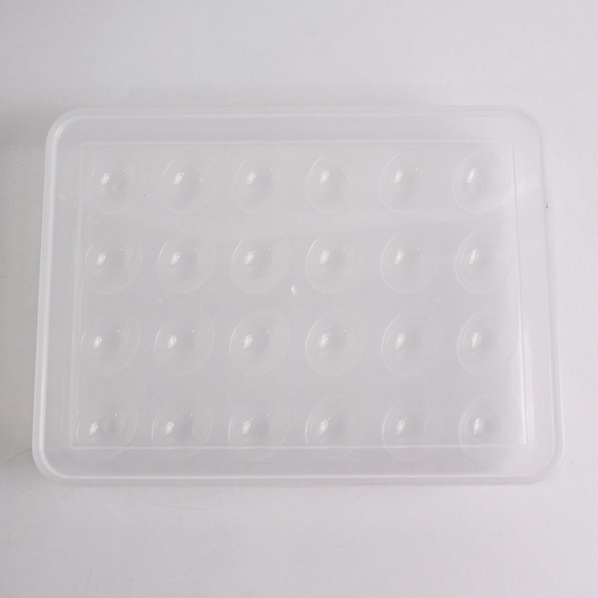 Plastic Egg Storage Container Holder For Refrigerator Egg Tray Holds 24 Eggs (1 Pc)