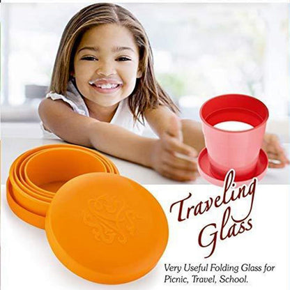Unbreakable Magic Cup / Folding / Pocket Glass for Travelling