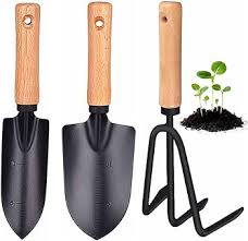 542 Gardening Tools - Hand Cultivator Small Trowel Garden Fork (Set Of 3)