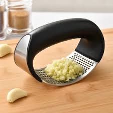 2350 Multipurpose Garlic Presser Squeeze Press Crusher Stainless Steel Kitchen Tools Quick Handy Ginger Garlic Crusher