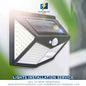 1255 Solar Lights For Garden Led Security Lamp For Home Outdoors Pathways