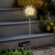 Solar Powered Dandelion Garden Lights (2 Pc)
