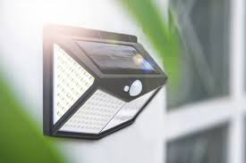 1255 Solar Lights For Garden Led Security Lamp For Home Outdoors Pathways