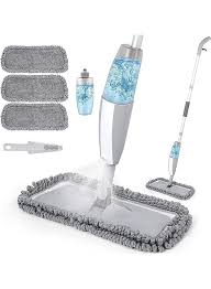 Cleaning 360 Degree Healthy Spray Mop with Removable Washable Cleaning Pad