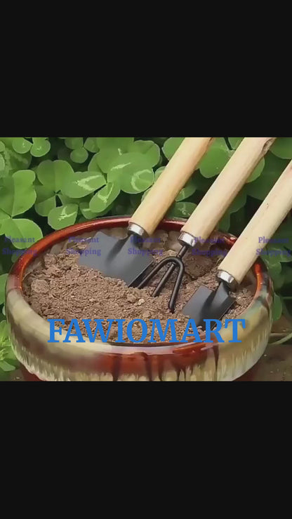542 Gardening Tools - Hand Cultivator Small Trowel Garden Fork (Set Of 3)
