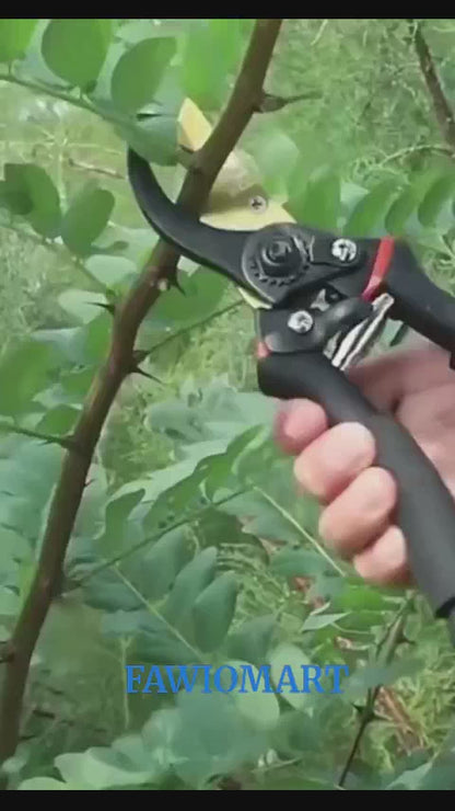 21Cm Red GARDEN SHEARS SHARP CUTTER PRUNERS SCISSOR, PRUNER.